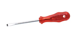 Отвертка МАСТЕР / Kraft с прямым шлицем (Slotted), рукоятка из ацетата целлюлозы, 0.5X3.0Х80, IZELTAS, 4100170380, 13000001272 4100170380