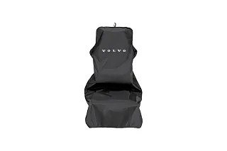 Накидка для сидения с логотипом VOLVO, черная M437486999