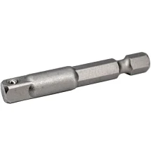 Адаптер (переходник) для торцевых головок 1/4" 50 мм хвостовик E6,3 мм mte 2614176726