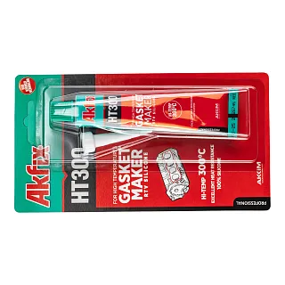 Силикон термостойкий HT300 красный 50 г, Akfix SA215