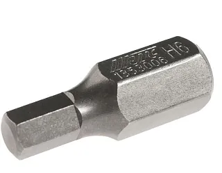 Бита шестигранная HEX 6 мм 30 мм хвостовик C10,0 мм JTC JTC-1353006