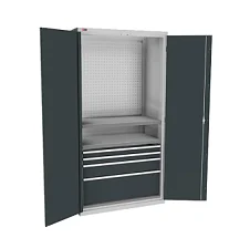 Шкаф инструментальный с глухими дверьми ВС-055-02 13.0509-103