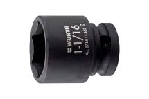 Головка торцевая ударная шестигранная 1 1/16" 1/2" дюймовая Wurth 071413 462