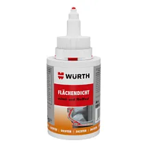 Клей-герметик фланцевый анаэробный красный с дозатором 518 50 г, Wurth 0893518050 