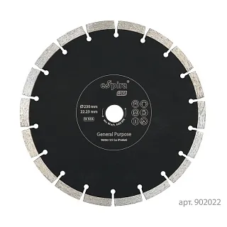 ДИСК ОТРЕЗНОЙ АЛМАЗНЫЙ ESP SCS ECO D230X22,23 СЕГМ 10X2,6 902022