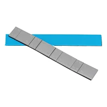 Грузики балансировочные  самоклеящиеся прямоугольные Fe, 4х10г/4х5г, серые  6997551043