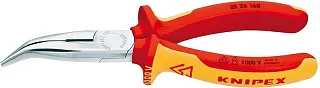 ОСТРОГУБЦЫ ИЗОГНУТЫЕ VDE 160ММ KN-2526160