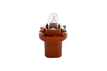 ЛАМПА 24V 1.2W BX8.5D ПЛ.ЦОК КОРИЧН 0720165540