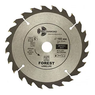 ДИСК ПИЛЬНЫЙ ДЕР НМ TD FLL 165X20X24T 7610165240