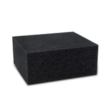 Губка черная химостойкая 120x100x50 мм IT-0453