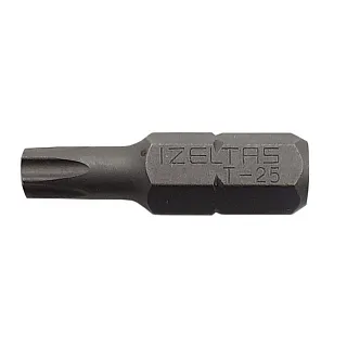 Бита Торкс T25 25 мм хвостовик С6,3 мм IZELTAS 4830210025