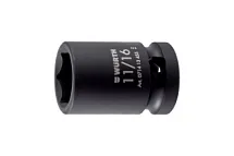 Головка торцевая ударная шестигранная 11/16" 1/2" дюймовая Wurth 071413 455