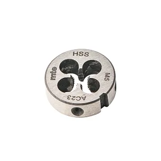 Плашка круглая HSS DIN EN 22568 M5X0,8, mte 26525