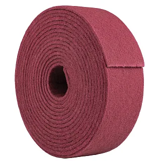 Лента шлифовальная флисовая, мягкая 10 м X 115 мм, нормальный корунд (NC), зерно 280, mte 2585804280