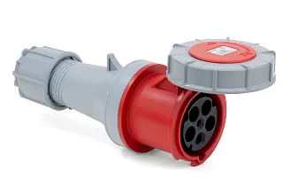 РОЗЕТКА CEE 5КОНТ 63A 400V КР IP67 0969715563