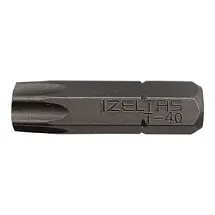 Бита Торкс T40 25 мм хвостовик С6,3 мм IZELTAS 4830210040