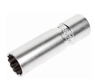 Головка торцевая 12 гранная свечная 16 мм 1/2