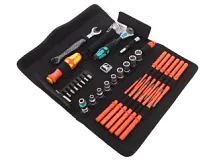 Kraftform Kompakt W1 сервисный VDE набор инструмента для электриков, 35 пр, WERA WE-135926