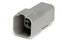 Разъем автомобильный 6 контактов розетка Deutsch DT DT04-6P 255520060