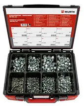 НАБОР ГАЙКА DIN985 8 A2K 600ШТ SYSTEM 5964036800