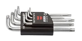 Набор ключей Г-образные Торкс TX9-40 8 предметов Wurth 071536 100