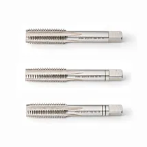 Метчики ручные HSS DIN 352, комплект 3 шт. M10X1,5, mte 263910 