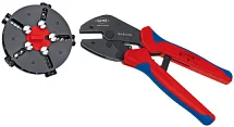 Пресс-клещи MultiCrimp в комплекте 5 матриц Knipex KN-973302