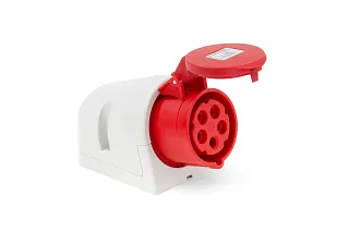 РОЗЕТКА НАСТ CEE 5КОНТ 16A 400V КРАС 0969730516