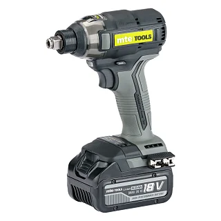 Ударный гайковерт (винтоверт) аккумуляторный бесщеточный 210 Нм IDWR210-18, кейс, з/у, 2 АКБ 5 Ач 4702726859