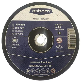 КРУГ ОТР БС ПРЯМ СТ DR SP D230X2.0X22.2 5997749017