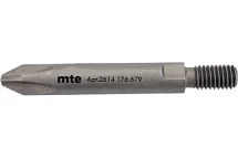Бита PH2 45 мм хвостовик резьба М5 mte 2614176679