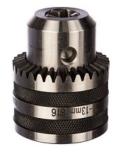 Патрон сверлильный зажимной ключевой № 155 1-13 мм B16, точный Эксперт (ключ в компл) 70301004 