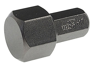 Бита шестигранная HEX 17 мм 30 мм хвостовик C10,0 мм JTC JTC-1353017