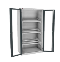 Шкаф инструментальный с дверьми с окнами ВС-055-011 13.0514-103 