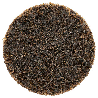 Круг шлифовальный флисовый с креплением Roloc D50 мм, нормальный корунд (NC), зерно грубое (100-150), mte 2673205010