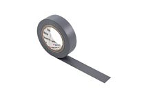 Изолента ПВХ 15х0,15 мм, длина рулона 10 м, серая, Wurth 09851091