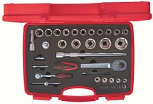 Набор головок 1/2" + 1/4", 35 предметов 1113001038 