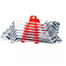 Набор ключей накидных изогнутых 6-32 мм 12 предметов IZELTAS 0430002112