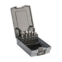 Набор зенковок конических HSS Co5% DIN 333 C 6,3-20,5 мм, 6 шт., mte 269401901 
