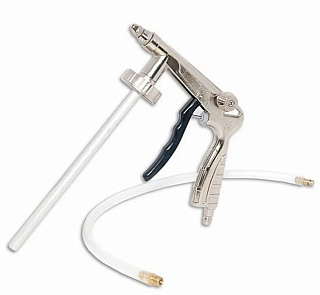 Пистолет для нанесения защитных и антикорозийных покрытий из стандартных баллонов 1л, в комплекте зонд для обработки внутренних полостей. 6997054527