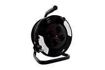 Plastic cable reel H05VV-F with 4 sockets  0774125202 