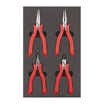 Набор шарнирно-губцевого инструмента, узкогубцы, 4 предмета 3565002104 
