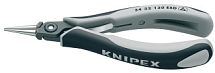 Круглогубцы для электроники ESD длина 130 мм Knipex KN-3432130ESD 