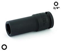Головка ударная торцевая 3/4", метрическая ,шестигранная , удлиненная 14000004514 