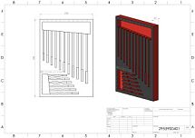 Ложемент пустой, комб.гаечн.ключ, инструм. 6-22  2955900401 