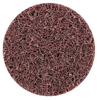 Круг шлифовальный флисовый с креплением Roloc D50 мм, нормальный корунд (NC), зерно среднее 7673205018