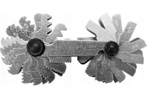 Резьбомер YATO метрический и Витворта 52 лезвия 4,0-62,0мм YT-29984 YT-29984 