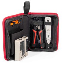 Набор для работ с сетевым кабелем LAN-4, серия ПРОФИ, PD-01, PD-04, JT-02, тестер КТ-468 в комплекте 6997085935 