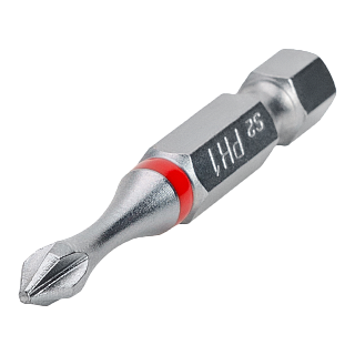 Бита PH1 50 мм хвостовик E6,3 мм торсионная mte 2614176735