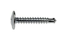 Саморез с фланцем, со сверлом, стальной оцинкованный 020734219 